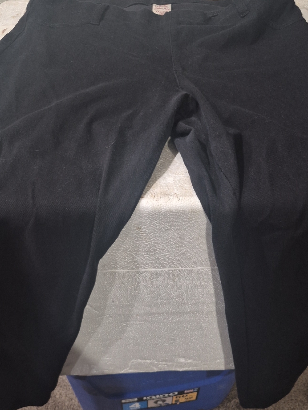 Faded Glory Black Cropped Stretch Pants